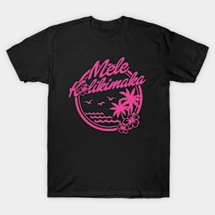 Mele Kalikimaka, Hawaiian Christmas T-Shirt